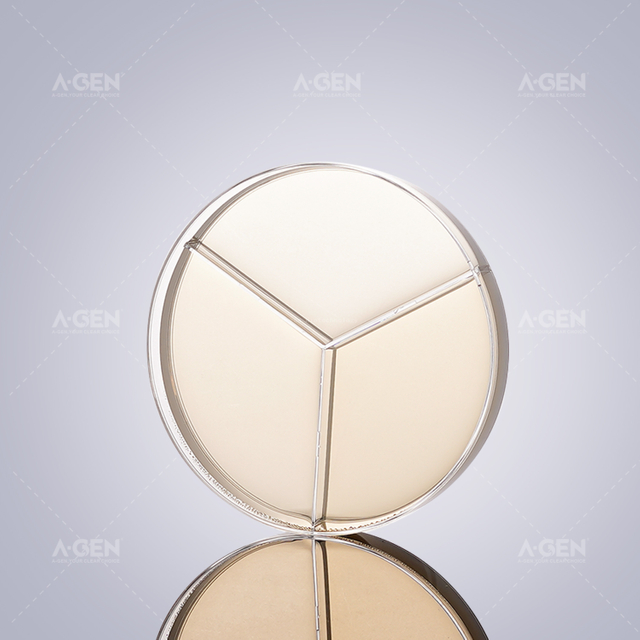 實(shí)驗(yàn)室耗材 90*15mm 三孔 patri 培養(yǎng)皿 無菌