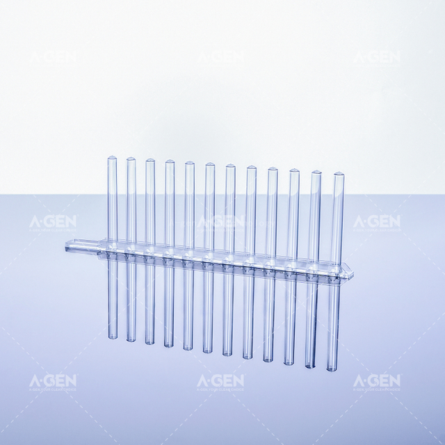 PC 材料 12 孔尖端梳子，適用于 TANBead SLA-D1480084 方形深孔板