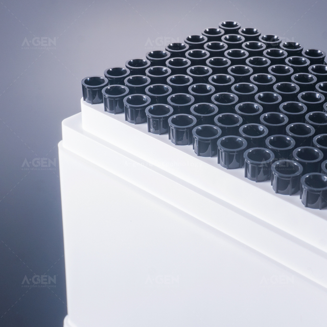 T款 LiHa 導(dǎo)電 1000μL 黑色 PP 移液器吸頭（SBS 盒裝，無(wú)菌），帶濾芯，低吸附， TTF-1000C-HSL