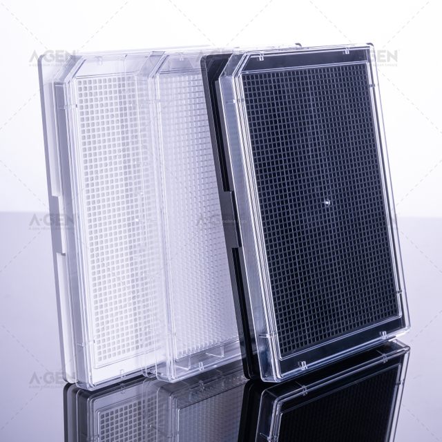 1536 孔透明板 透明蓋中間結合非無菌 Elisa 板