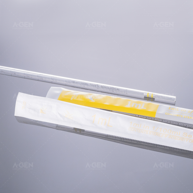 1ml 血清移液管，無菌定制，獨立紙袋或塑料袋