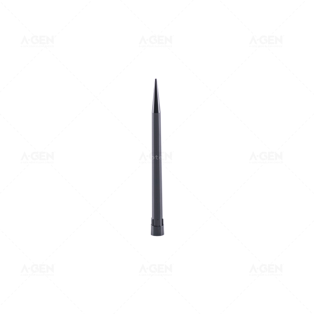 低吸附 5連盒裝無(wú)菌 H款 移液器吸頭導(dǎo)電 1000μL 黑色 PP 移液器吸頭用于液體轉(zhuǎn)移，無(wú)濾芯