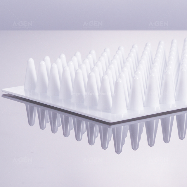 100μL，96孔PCR板，無裙邊，標(biāo)記清晰，白色