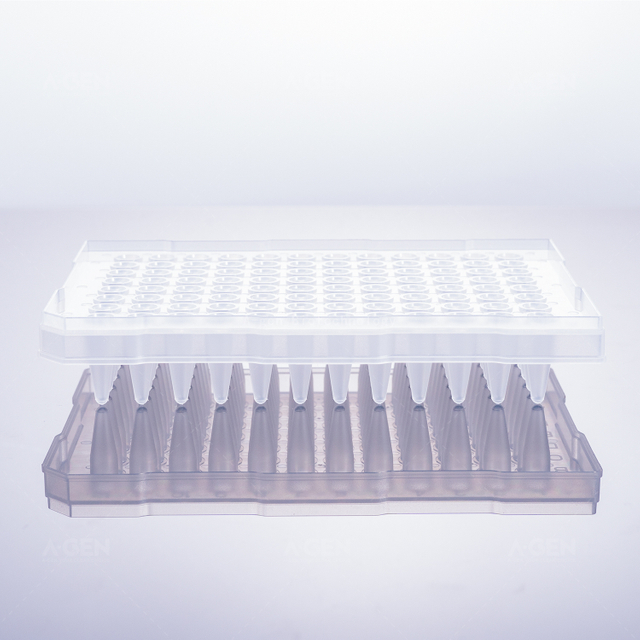 200μL，96孔PCR板，半裙邊邊，標(biāo)記清晰，磨砂外殼