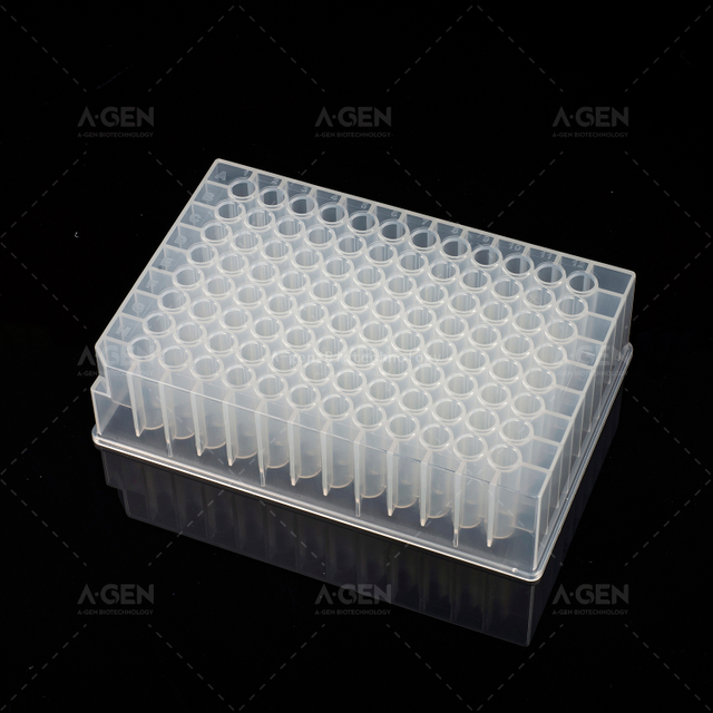 96圓形深孔板，V形底，獨(dú)立孔1.0ml P-1.0-RDV-96